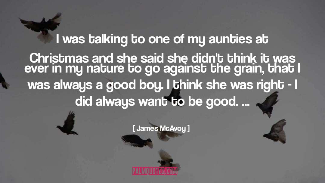 Aunties quotes by James McAvoy