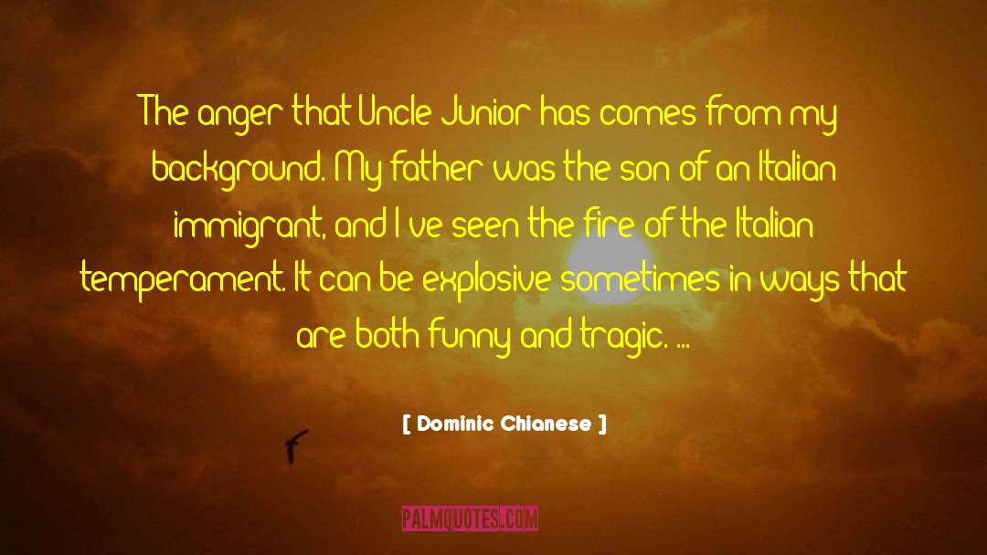 Aunts And Uncles quotes by Dominic Chianese