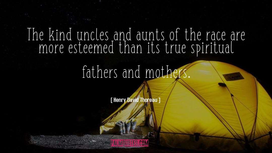 Aunts quotes by Henry David Thoreau