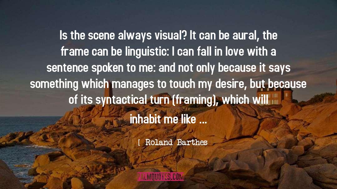 Aural quotes by Roland Barthes