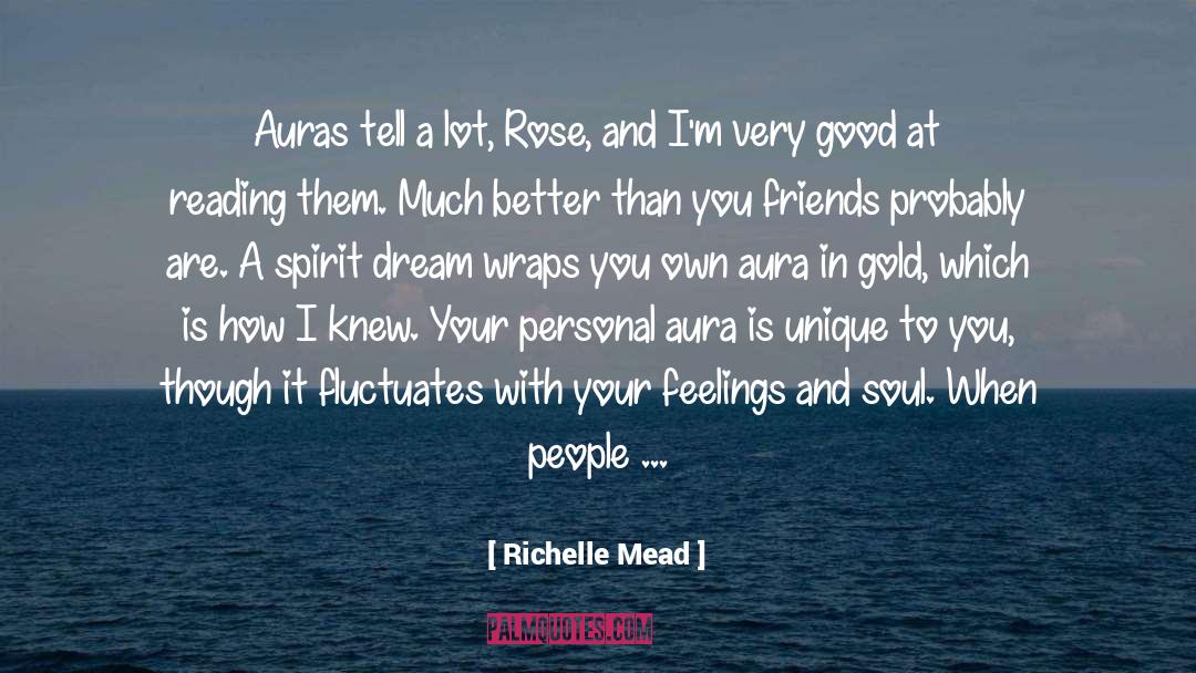 Auras quotes by Richelle Mead