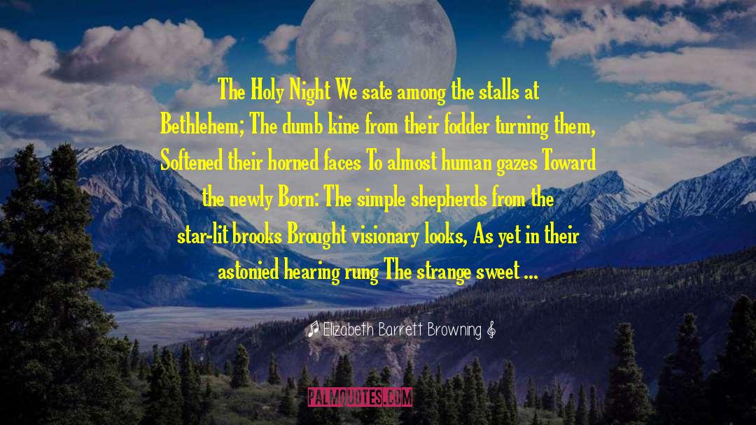 Aurita Horned quotes by Elizabeth Barrett Browning