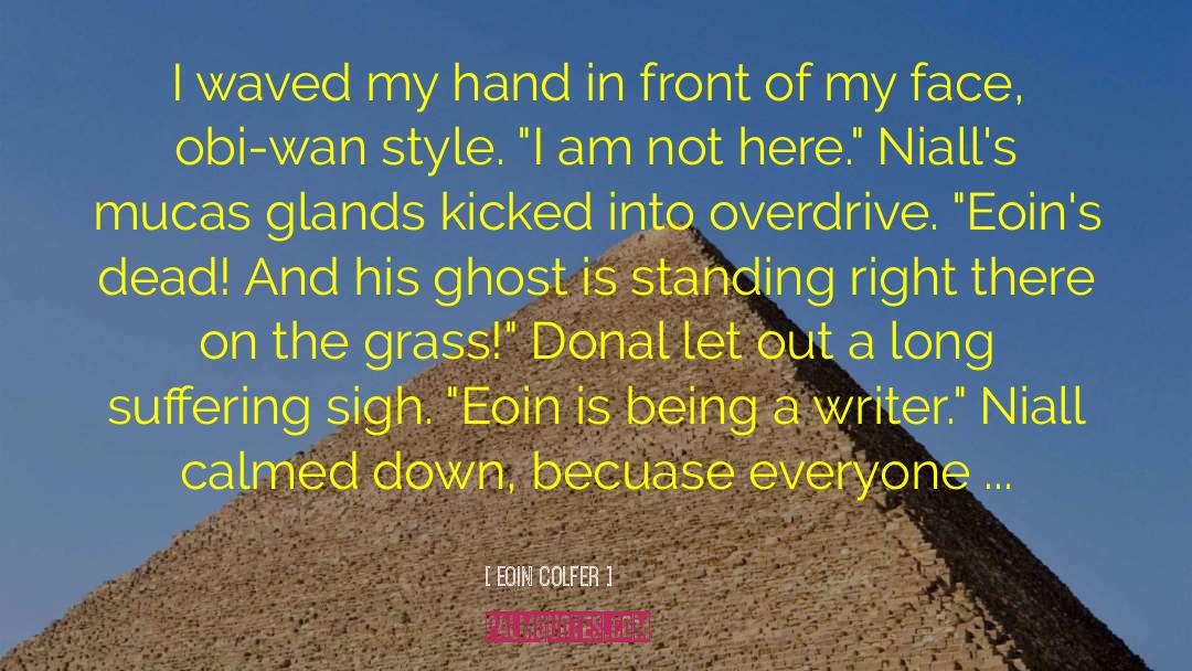 Aurons Final Overdrive quotes by Eoin Colfer