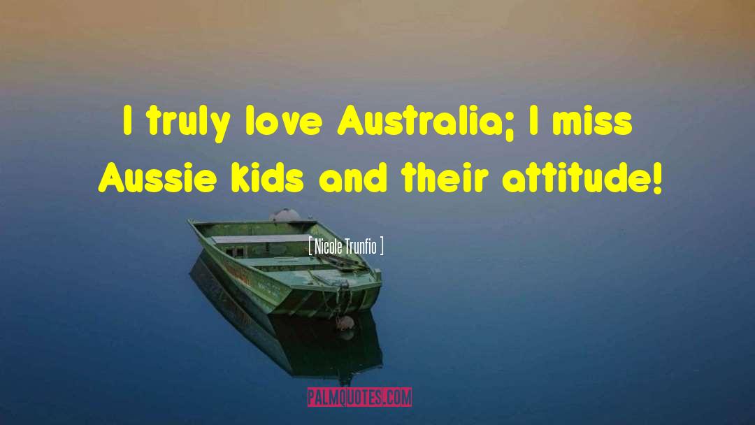 Aussie Bbq quotes by Nicole Trunfio