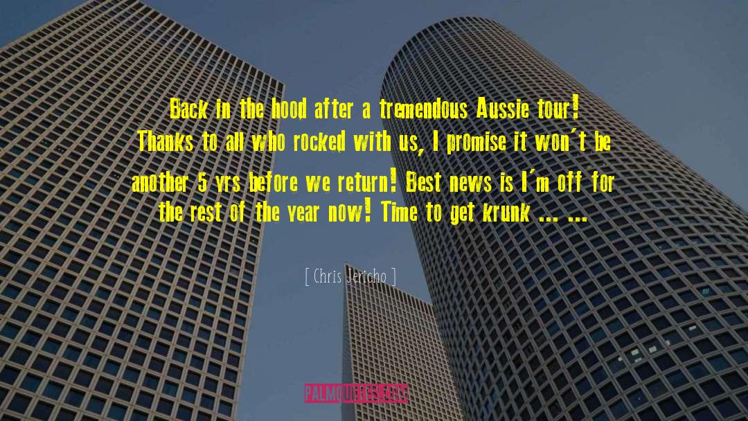 Aussie quotes by Chris Jericho