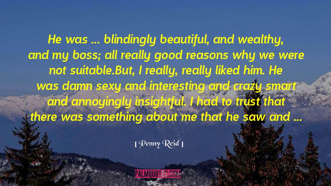 Aussie Setting quotes by Penny Reid