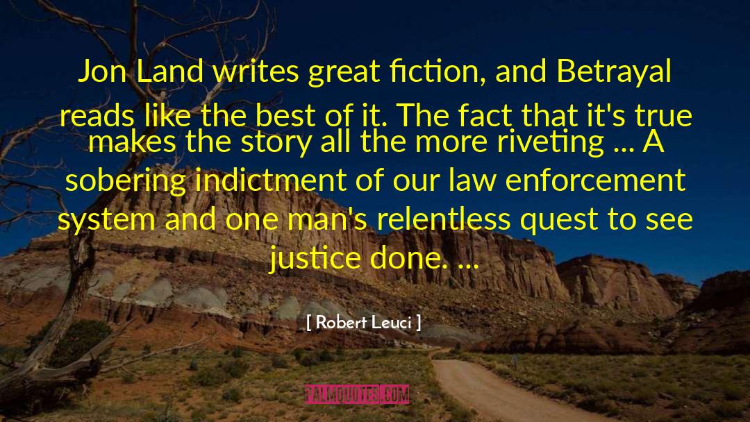 Austen Fiction Writing quotes by Robert Leuci