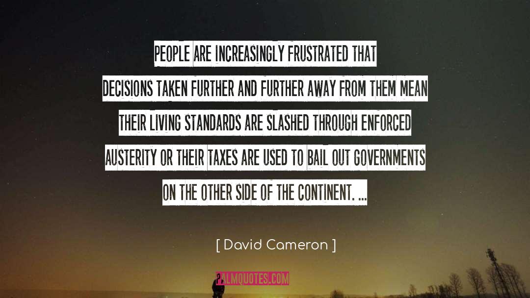 Austerity Cabernet quotes by David Cameron
