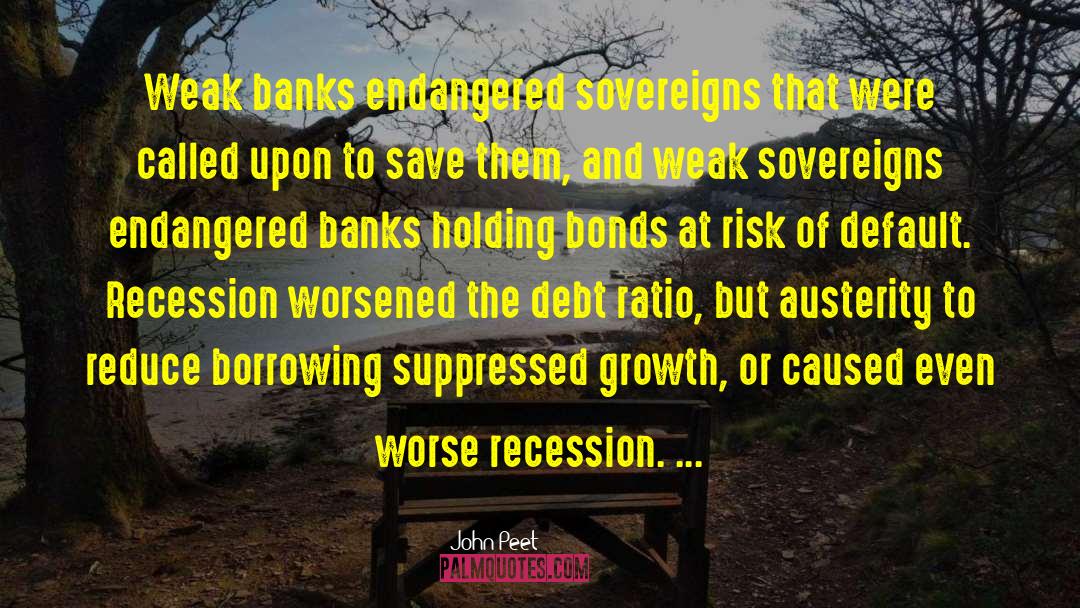 Austerity Cabernet quotes by John Peet