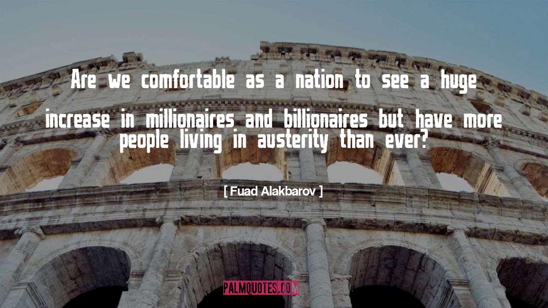 Austerity quotes by Fuad Alakbarov