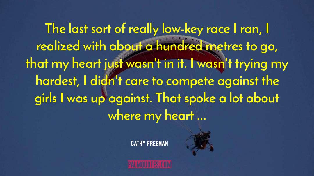 Austin Freeman quotes by Cathy Freeman