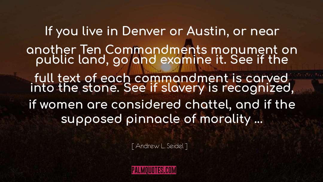 Austin quotes by Andrew L. Seidel