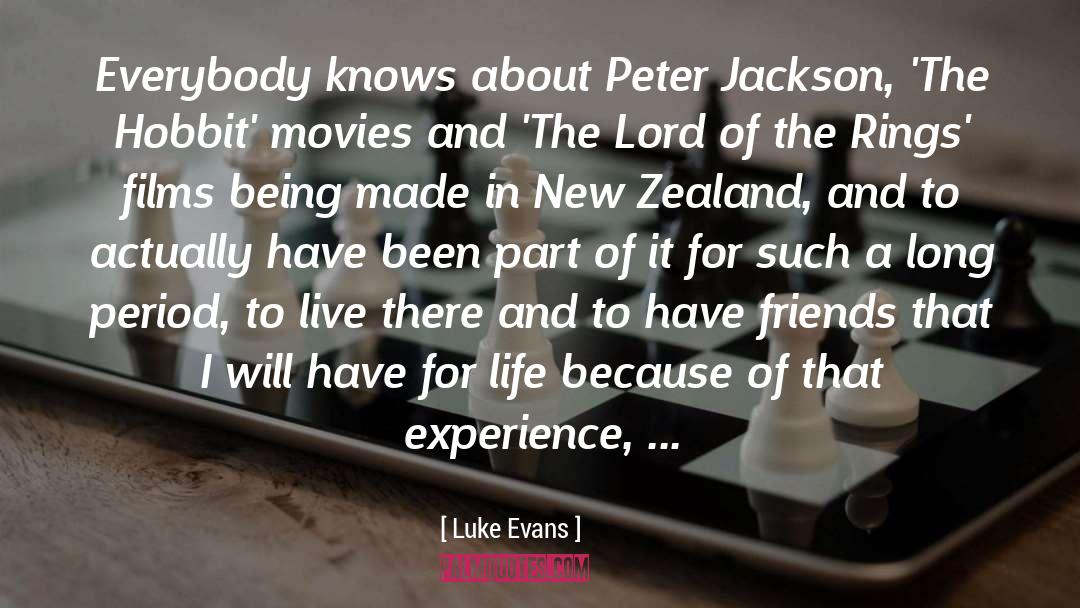 Australia And New Zealand quotes by Luke Evans