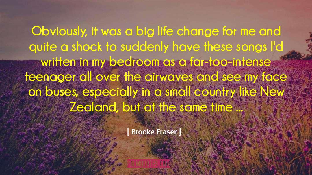 Australia And New Zealand quotes by Brooke Fraser