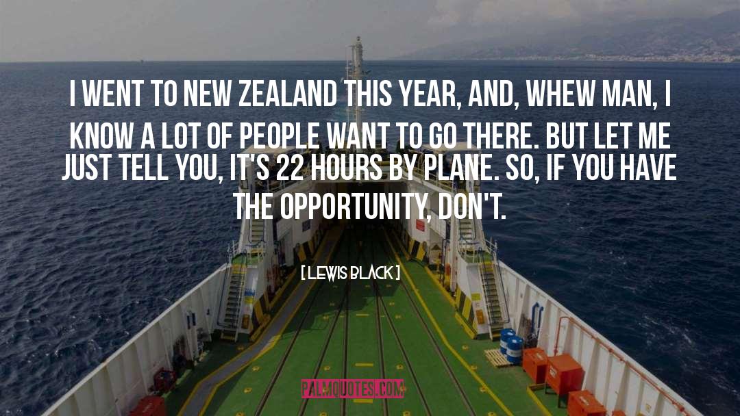 Australia And New Zealand quotes by Lewis Black