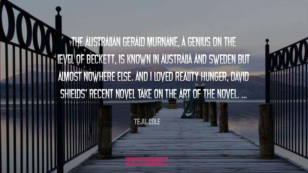 Australia quotes by Teju Cole