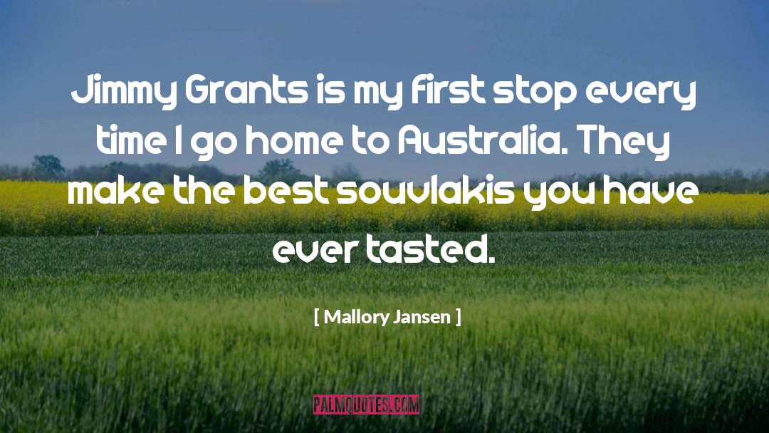 Australia quotes by Mallory Jansen