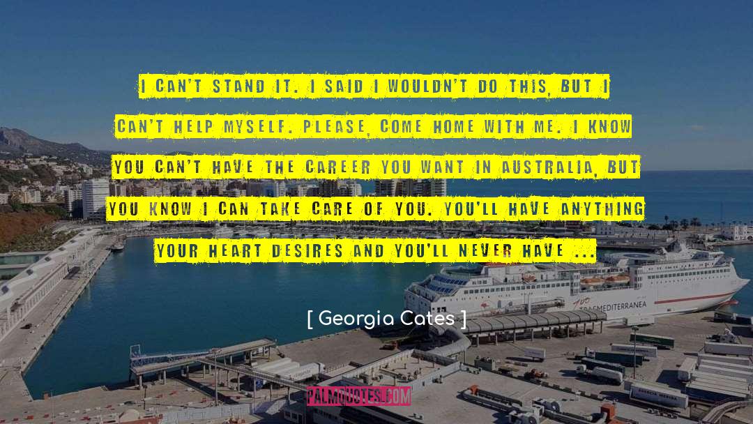 Australia quotes by Georgia Cates