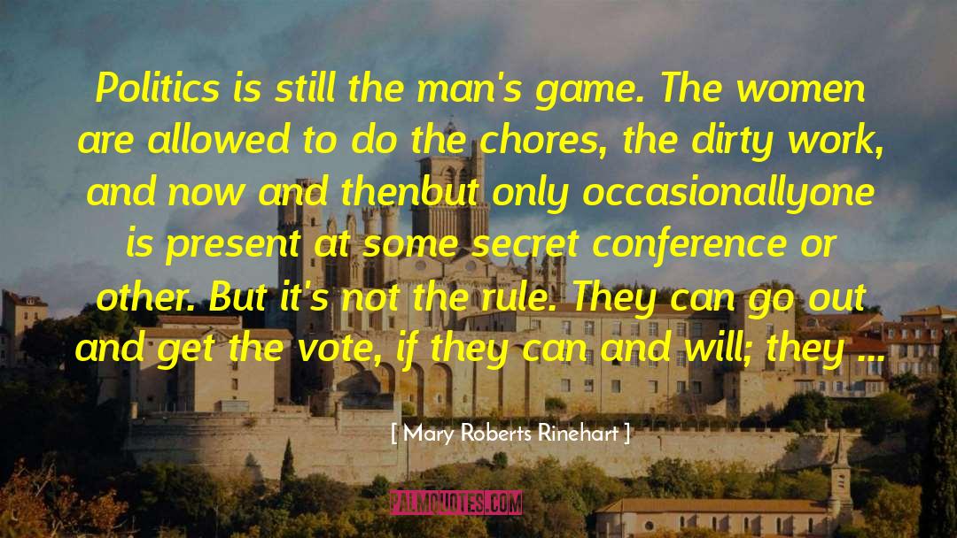 Australian Politics quotes by Mary Roberts Rinehart
