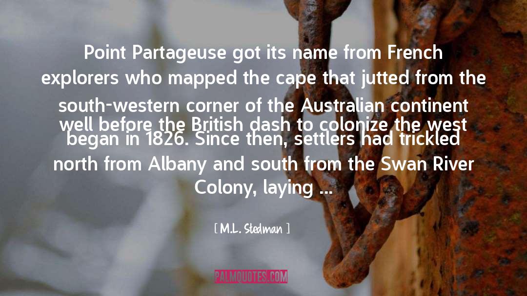 Australian quotes by M.L. Stedman