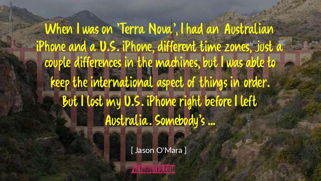 Australian quotes by Jason O'Mara