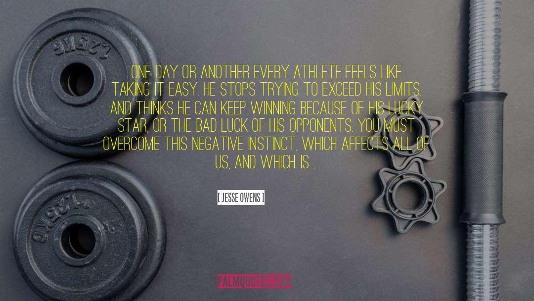Australian Sports Stars quotes by Jesse Owens