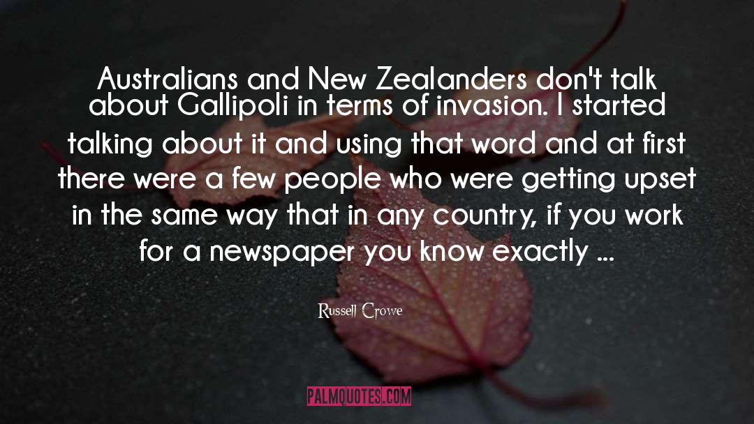 Australians quotes by Russell Crowe