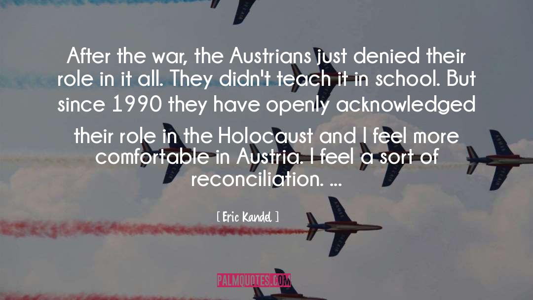 Austria quotes by Eric Kandel