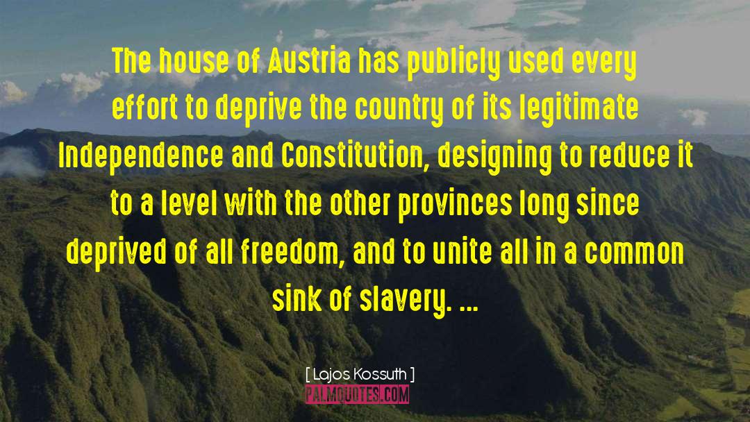 Austria quotes by Lajos Kossuth