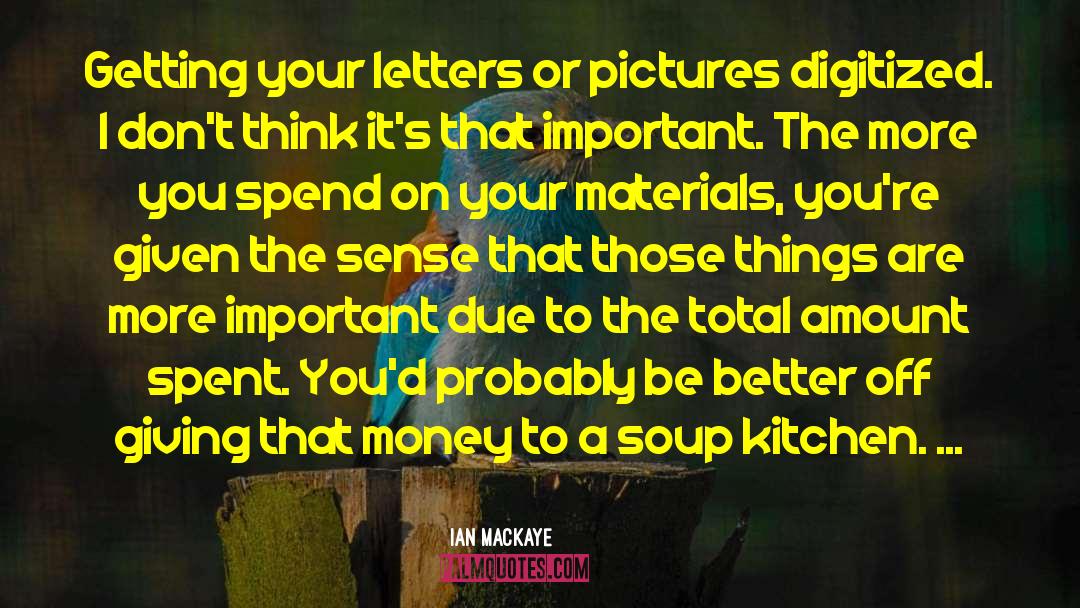 Austrian Kitchens quotes by Ian MacKaye