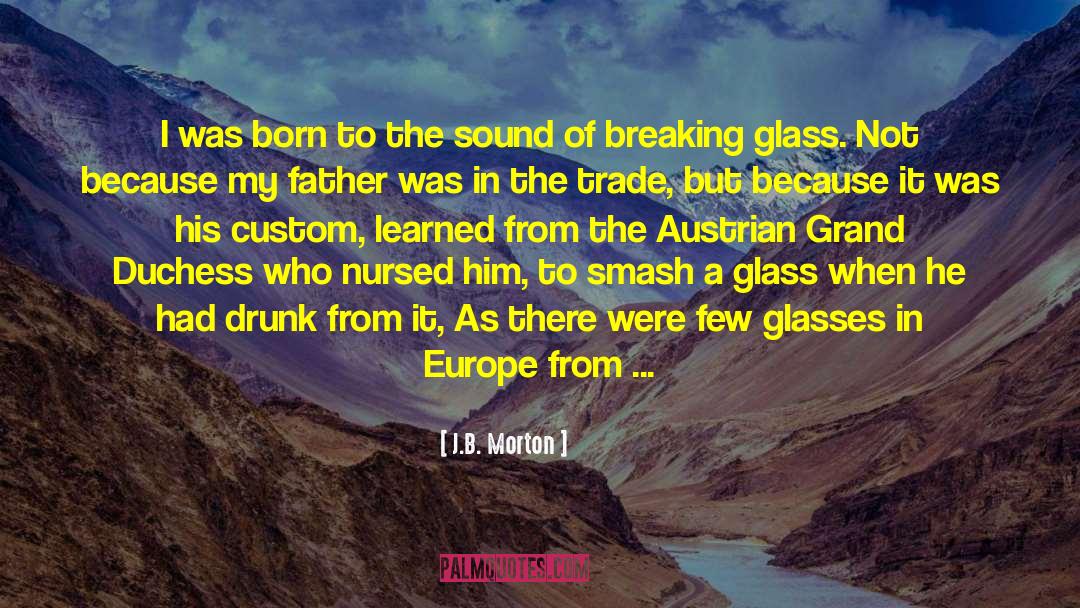 Austrian quotes by J.B. Morton