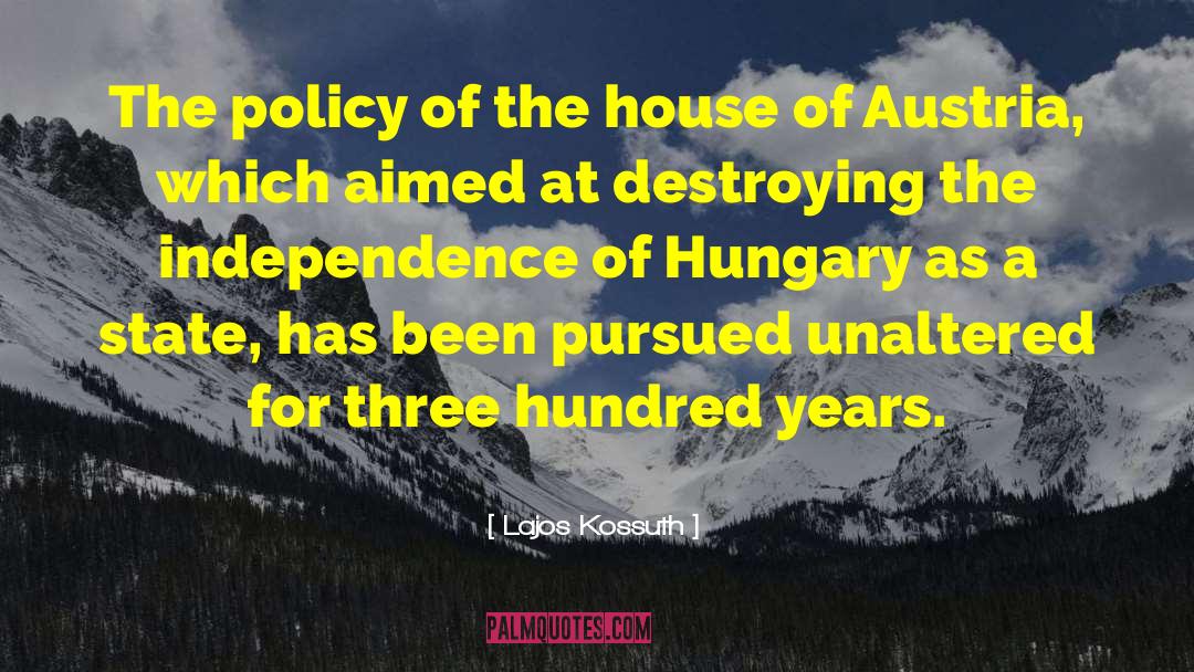 Austrio Hungary quotes by Lajos Kossuth