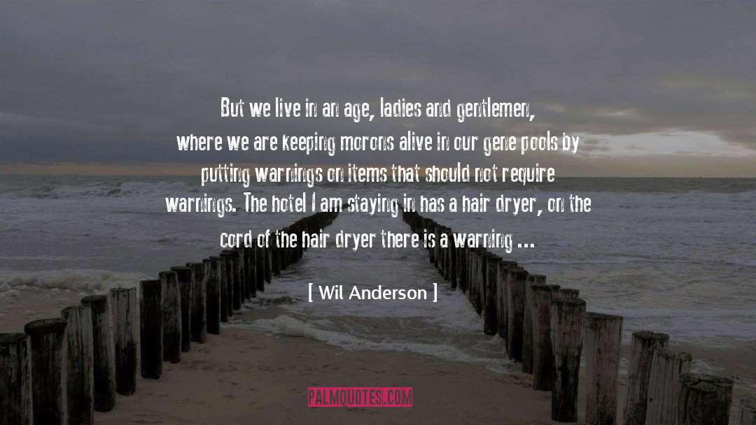 Authement Pools quotes by Wil Anderson