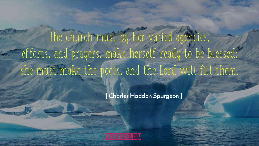 Authement Pools quotes by Charles Haddon Spurgeon