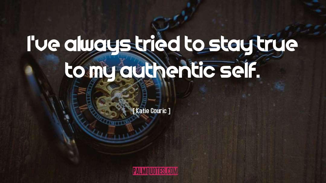 Authentic Self quotes by Katie Couric