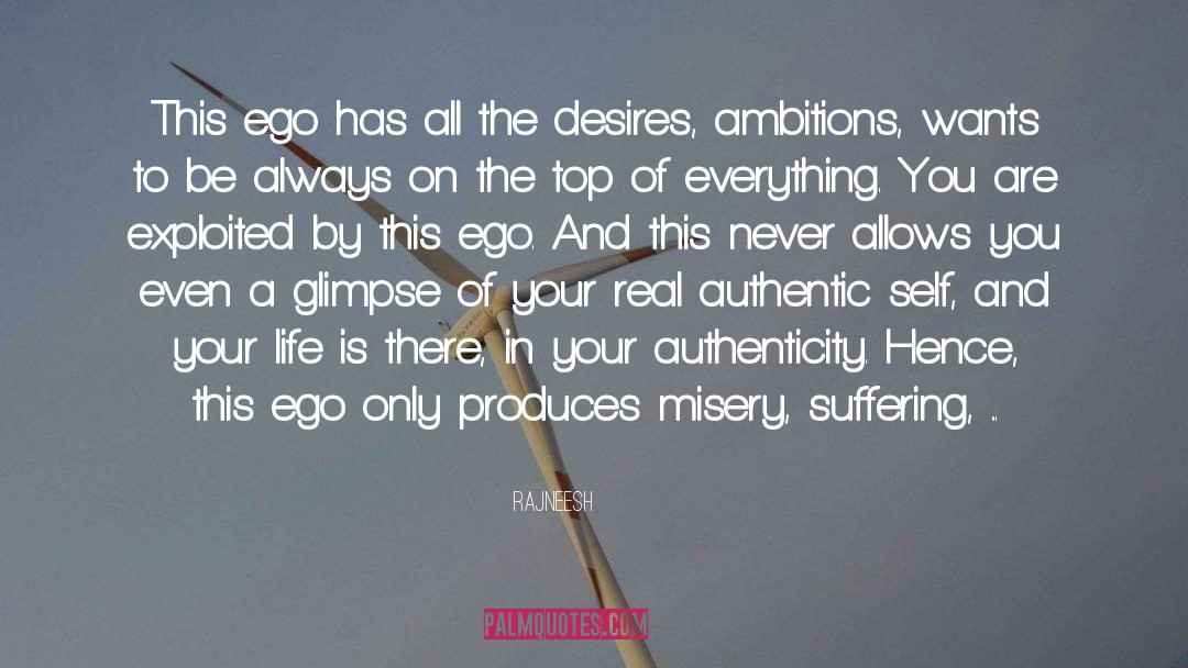 Authentic Self quotes by Rajneesh