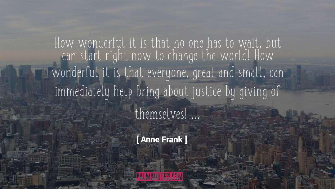 Author Blurb quotes by Anne Frank