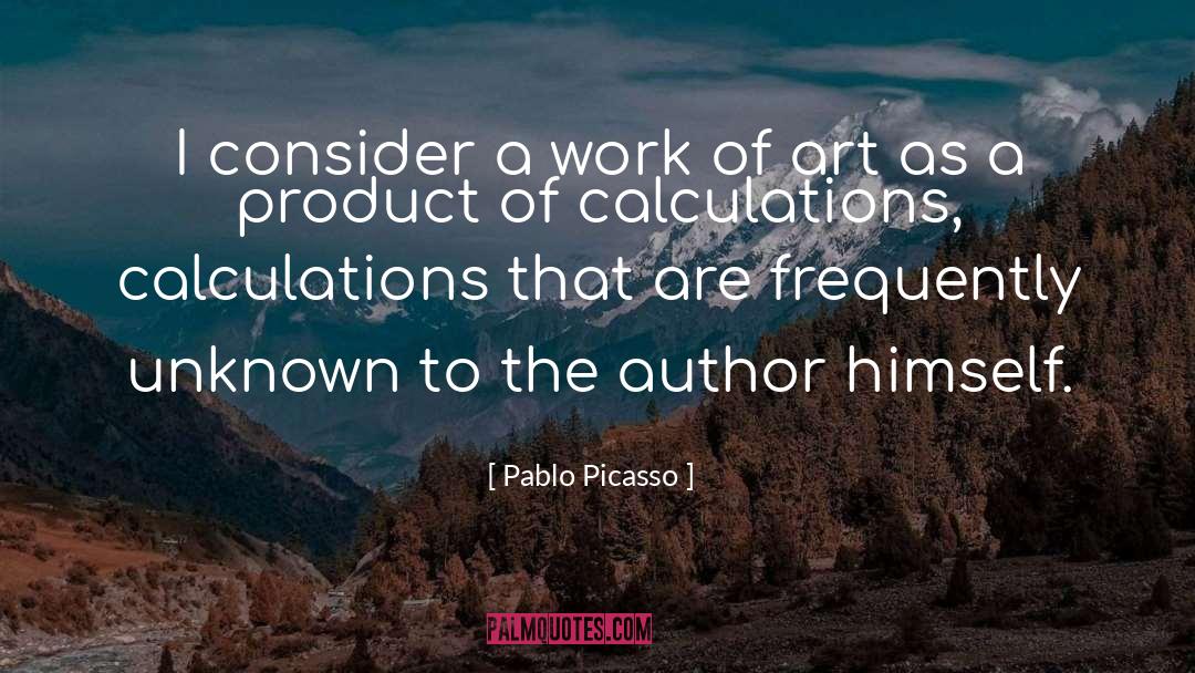 Author Cameo quotes by Pablo Picasso