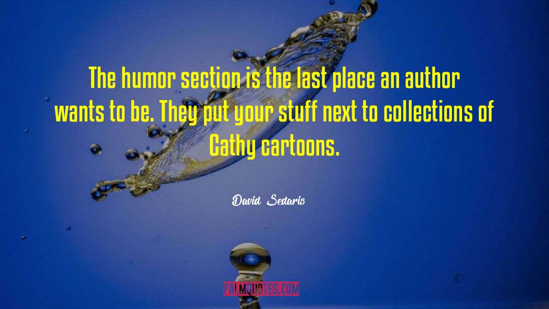Author Cameo quotes by David Sedaris