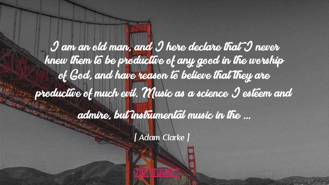 Author Note quotes by Adam Clarke