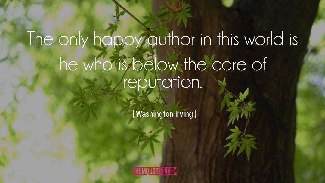 Author Notes quotes by Washington Irving