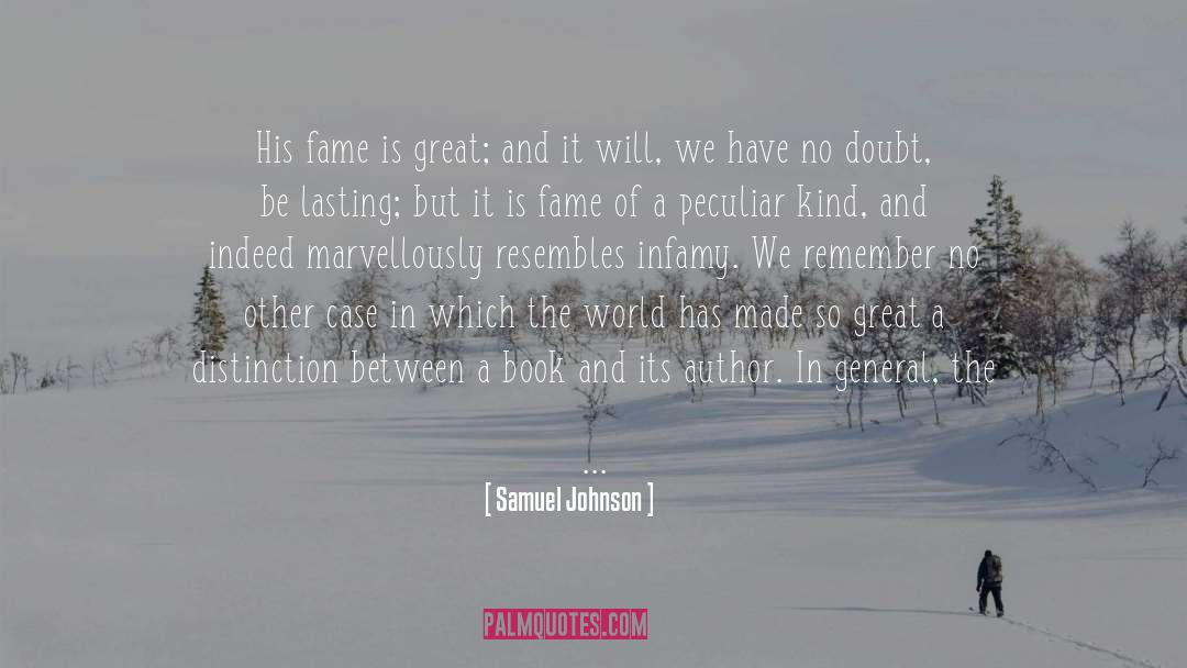 Author Notes quotes by Samuel Johnson