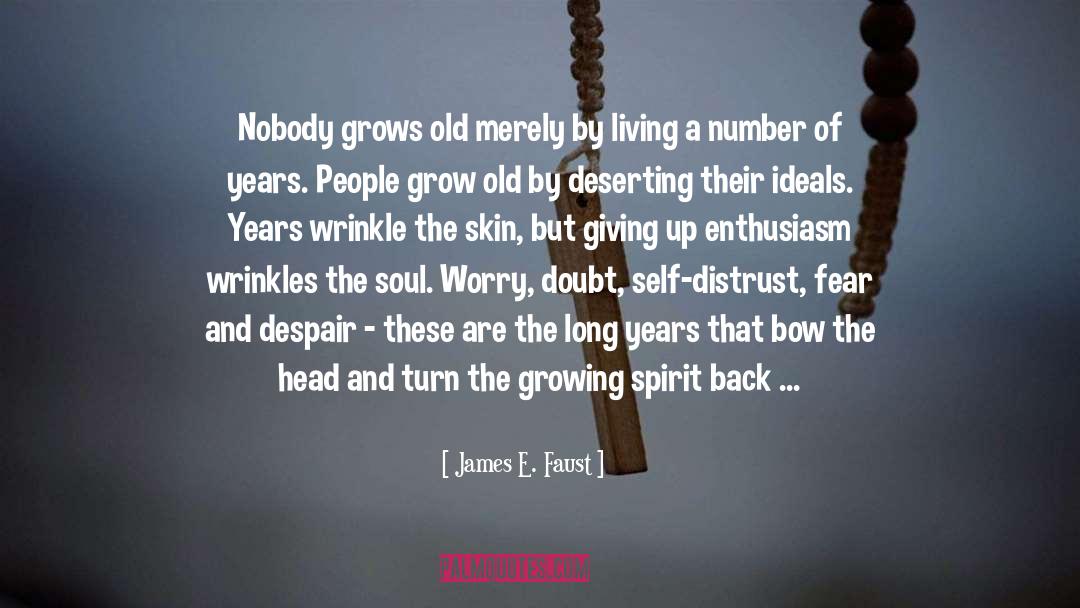 Author Of Soul Skin Sacred Space quotes by James E. Faust