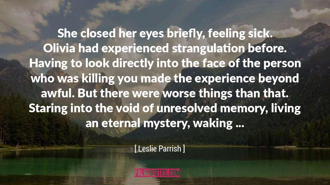 Author Romance quotes by Leslie Parrish