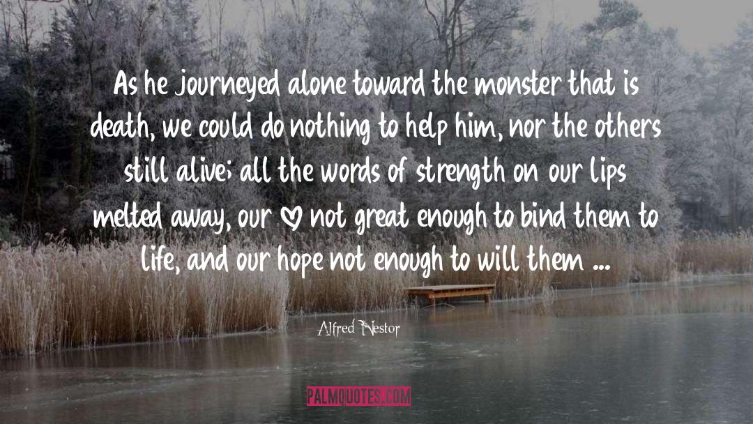 Author S Note quotes by Alfred Nestor