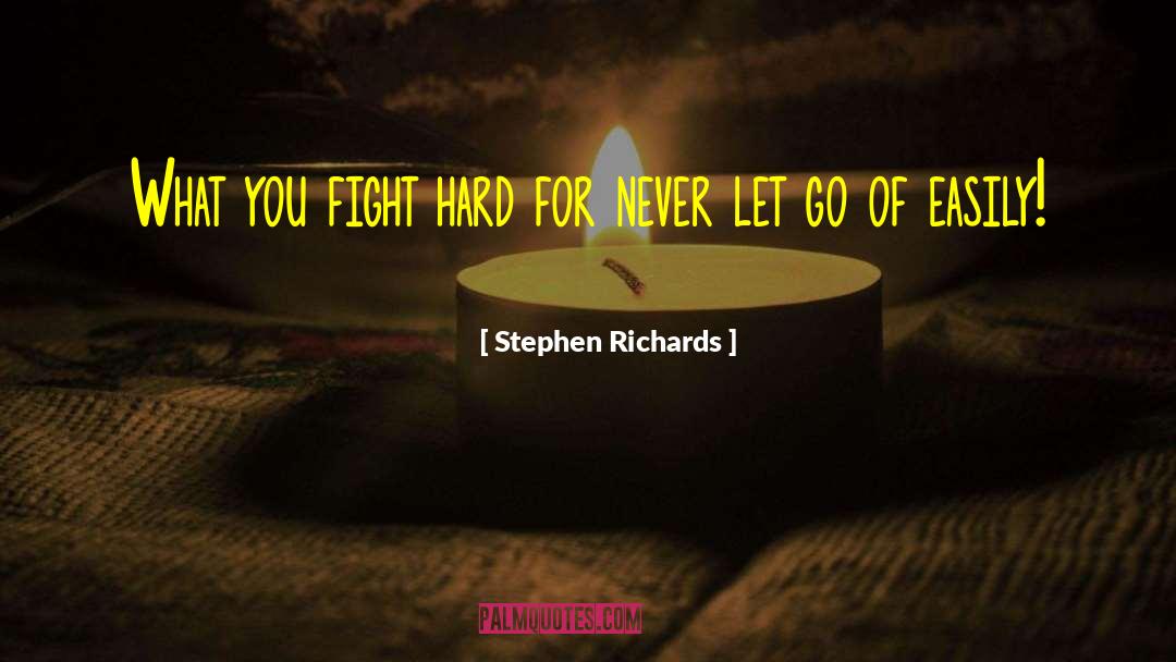 Author Stephen Richards quotes by Stephen Richards