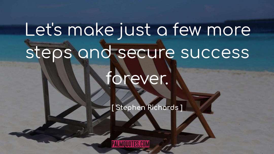 Author Success quotes by Stephen Richards