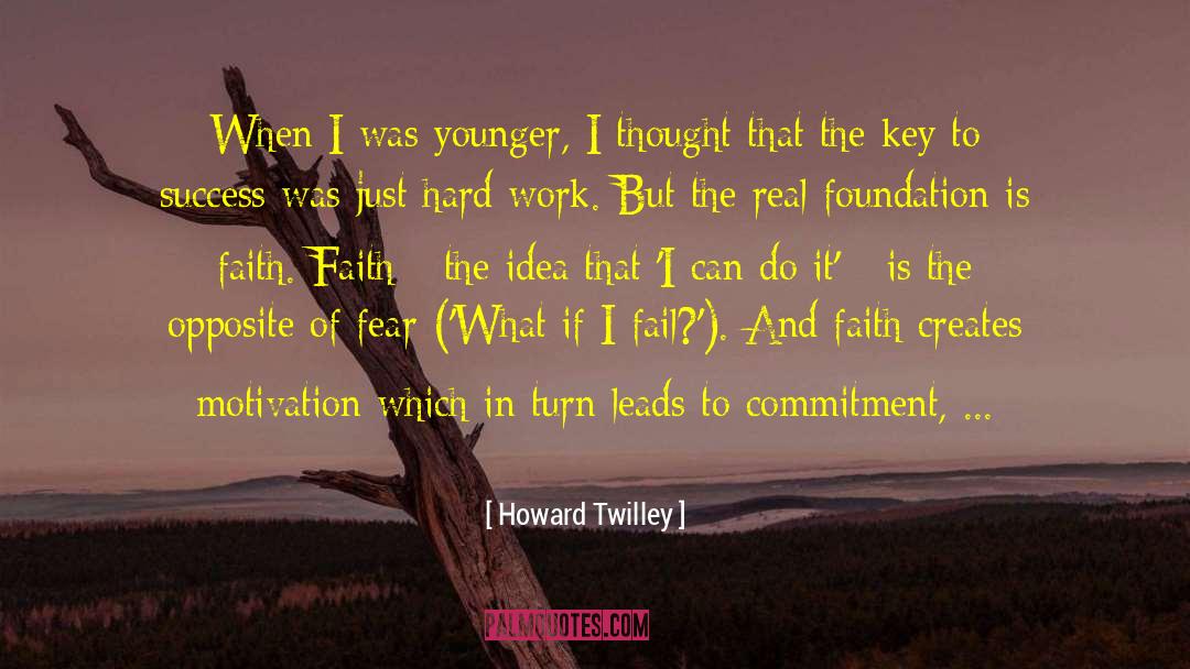 Author Success quotes by Howard Twilley