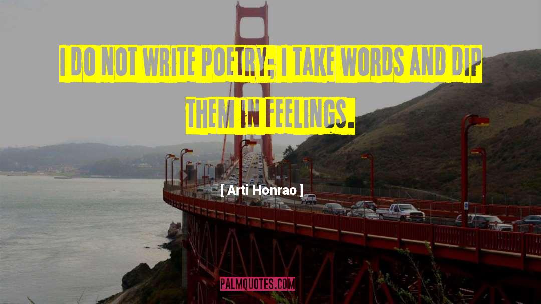 Author Thoughts quotes by Arti Honrao