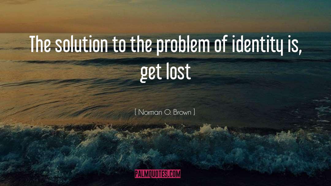 Authorial Identity quotes by Norman O. Brown